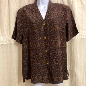 100% Silk Liz Claiborne blouse